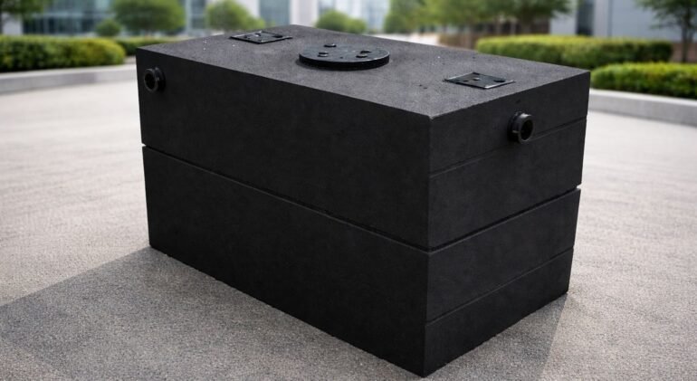 concrete septic tank